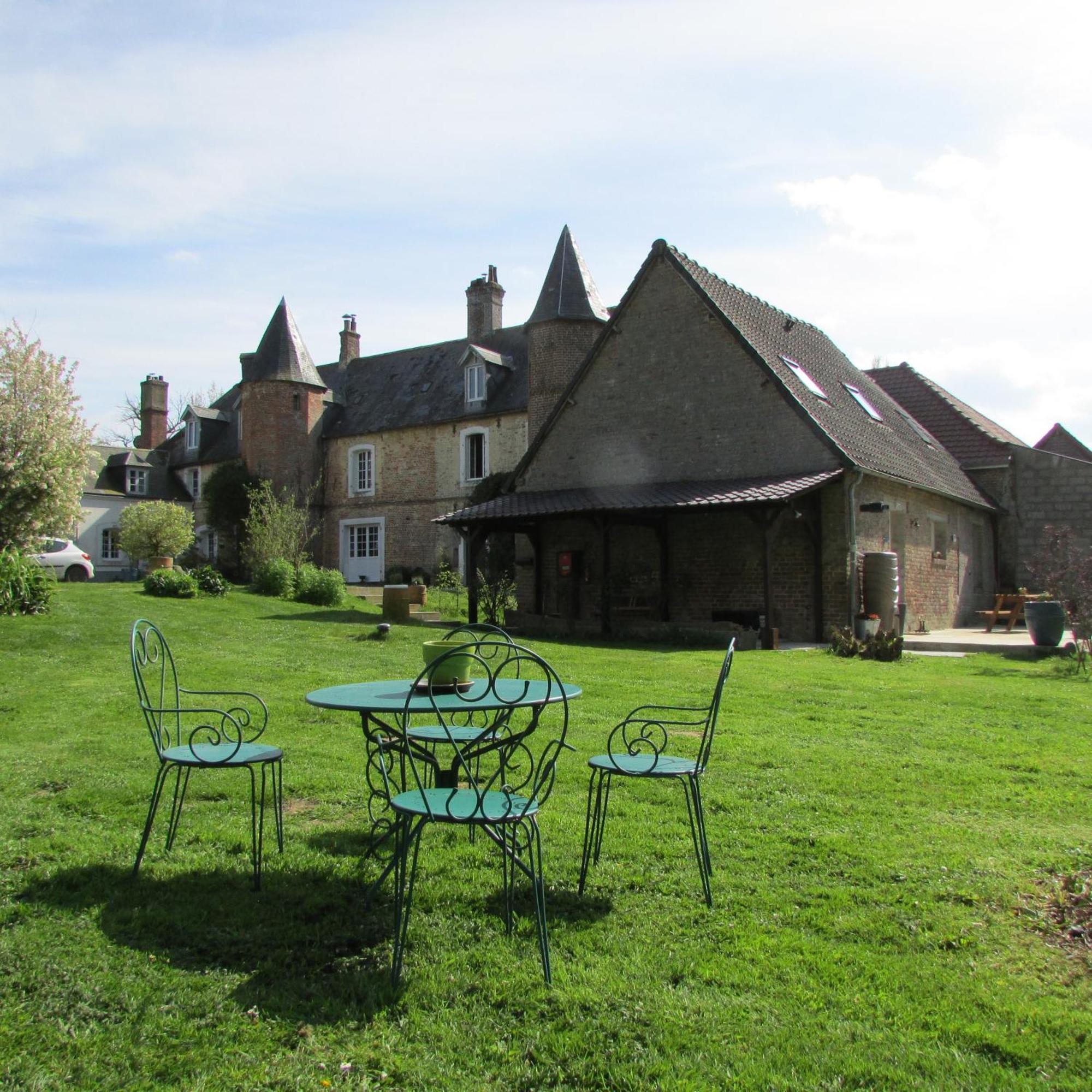 Gite Manoir Les Camps Greslins Questrecques Exterior photo